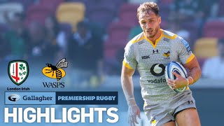 London Irish v Wasps  HIGHLIGHTS  Breathtaking 23 Point Comeback  Gallagher Premiership 202021 [upl. by Anitrebla115]