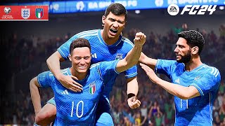 England vs Italy  Eliminatorias Euro 2024  EA FC24 [upl. by Anoyi]