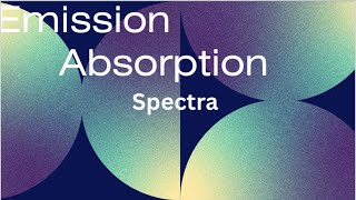 Emission and absorption spectra [upl. by Anilave270]