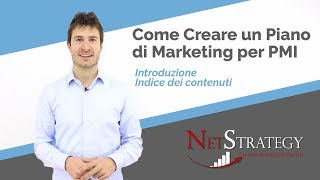 Come Creare un Piano di Marketing per PMI Indice dei Contenuti [upl. by Haziza]