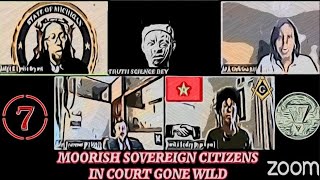 NO NONSENSE JUDGE SHUTS DOWN SOVEREIGN CITIZEN MOOR IN COURT [upl. by Naziaf943]