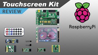 Raspberry Pi 32quot Touch Screen and Modules Kit Review [upl. by Anihsat]