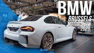 BMW op het Autosalon van Brussel 2023  Salonspecial [upl. by Aihseyt]