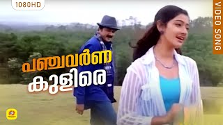 പഞ്ചവർണ കുളിരെ  Malayalam Evergreen Song  Panja Varna Kulire  Jayaram Divya Unni [upl. by Lightman]