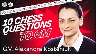 Exclusive Interview with Alexandra Kosteniuk A Pioneer of Streaming amp True Chess Queen🏆♟️ [upl. by Haisi]