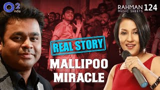 Real Story of Mallipoo  AR Rahman Madhushree  VTK Saathiya  Gulzar  Rahman Music Sheets 124 [upl. by Irakuy]