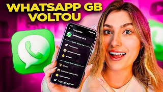 WHATSAPP GB VOLTOU NOVO MODO DE USAR WHATSAPP GB FUNCIONANDO 2024 [upl. by Shep845]