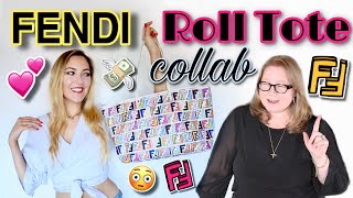 Fendi Roll Tote REVIEW  a collab with Autumn Beckman [upl. by Eixam178]