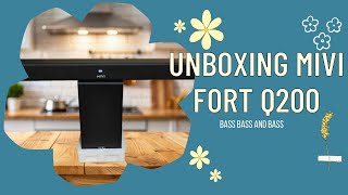 Mivi Fort Q200 Soundbar with 200W Surround Sound 21 Channel Home Theatre with an Externalsubwoofer [upl. by Urbano]