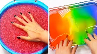 Satisfying Slime ASMR  Relaxing Slime Videos  617 [upl. by Aimet]