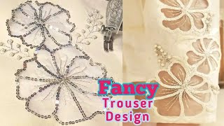 Fancy Trouser Design cutting And StitchingSleeves Design CapriPalazzo DesignDIY FabricIdeas [upl. by Phelan]