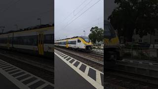 EinampAbfahrt RB27 in Müllheim nach Freiburg Breisgau HBF deutschebahn trainspotting shorts yt [upl. by Burnham]