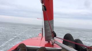 Ice Boating Stern Steerer [upl. by Anelegna]