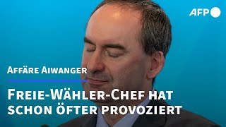 Aiwanger  der Populist an Söders Seite  AFP [upl. by Eselahs]