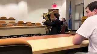 2024 OSSAA State Solo and Ensemble Contest Elijah Gamble Tuba Solo [upl. by Samuelson]