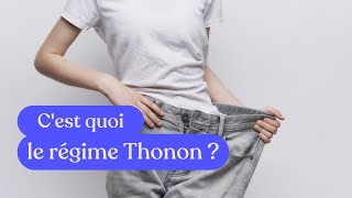 Connaissezvous le régime Thonon qui permet de perdre 10kg en 14 jours [upl. by Rehtaeh]