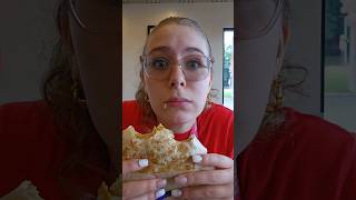 NASTIEST taco at Taco Bell tacobell food fashion [upl. by Ydniahs746]