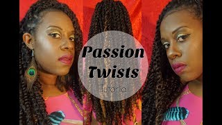 How To Do Passion Twists Tutorial  3 Different Installation Methods [upl. by Cyb]