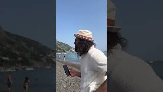 Positano beach positano positanoitaly italytravel amalfi amalficoast italyvlog travelvlog [upl. by Olenka]