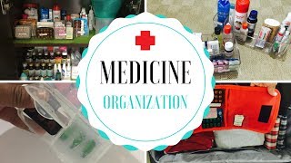 How To Organize Medicines amp Medicine Cabinet at Home [upl. by Asillam596]