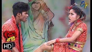 Kanha and Keshavi Performance  Dhee Jodi  10th April 2019  ETV Telugu [upl. by Frechette]