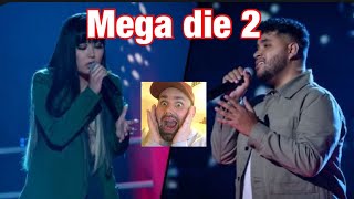 The Voice of Germany Bettel￼ anouar vs Hai mi you are the reason  thevoiceofgermany [upl. by Rockwell]