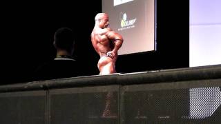 Michael Kefalianos  Competitor No 10  Prejudging  FIBO Power Pro Championships 2011 [upl. by Aronow]