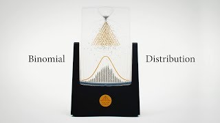 Galton Board and the Normal Distribution [upl. by Eetsirhc]