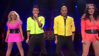 Alcazar amp Danny Saucedo  Alcazar Medley Live  Melodifestivalen 2013  semi [upl. by Iliram]