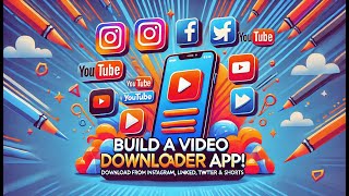 Build a Video Downloader App  Download Videos from YouTube Instagram LinkedIn amp Twitter Intro [upl. by Sera]