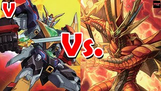 Dimension Police Daikaiser DVS01 Vs Narukami Vowing Sword Dragon DVS01 R2 [upl. by Tadd380]