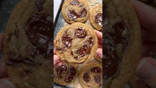 Soft and chewy brown butter small batch chocolate chip cookies [upl. by Ecyar]