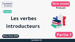 1ère année secondaire  Français  Les verbes introducteurs 1 [upl. by Dante]