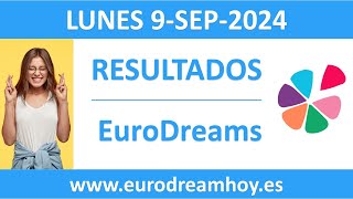 Resultado del sorteo EuroDreams del lunes 9 de septiembre de 2024 [upl. by Maurer]