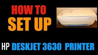 HP DeskJet 3632 WiFi SetUp Mac Os review [upl. by Searby]