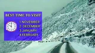 Tawang snowfall season  best time to visit Tawang  Tawang winter snowfall [upl. by Neddie]