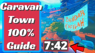 Caravan Town 100 Guide All Notes And Blueprints  Raft [upl. by Llenil]