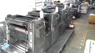 Impresiones Offset Heidelberg Mo 65x48 Imprenta ZOCAN [upl. by Ylime]