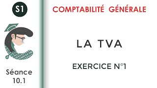 La TVA Exercice corrigé N°1 Comptabilitégénérale1 [upl. by Atnahc]