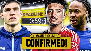 Transfer Deadline Day LIVE Ugarte Sancho amp Latest Man United News [upl. by Krystle]