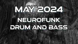 May 2024 Neurofunk Drum amp Bass Mix  57 Minutes of Fresh DnB Tracks [upl. by Kellia55]