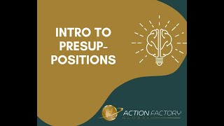 Intro to presuppositions [upl. by Htelimay372]