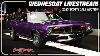 2023 SCOTTSDALE WEDNESDAY LIVESTREAM  Wednesday January 25 2023  BARRETTJACKSON 2023 AUCTION [upl. by Eecyal]