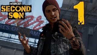 inFAMOUS SECOND SON Walkthrough ITA HD  PARTE 1  POTERE [upl. by Arraik]