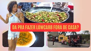 DIARIO DA DIETA  DIARIO DE DIETA LOW CARB  O Q EU COMO P EMAGRECER NA LOWCARB  PASSEIO E LOWCARB [upl. by Sinnelg]