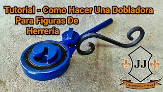 Tutorial  Como Hacer Una Dobladora Para Figuras De Herrería [upl. by Campball]