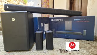 Motorola AmphisoundX Dolby Audio 400w 51 Wireless Soundbar⚡️UNBOXING REVIEW BEST SOUNDBAR UNDER 15K [upl. by Rehpotsirk]