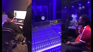 Swae Lee Recording a HIT w Chopsquad DJ 🔥 [upl. by Gunter]