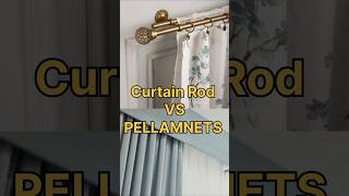 Curtain Rod vs pellaments interiordesign interioresign home [upl. by Demetris]