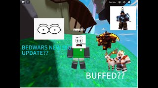 NEW bedwars update is crazyRoblox Bedwars roblox [upl. by Nedra]